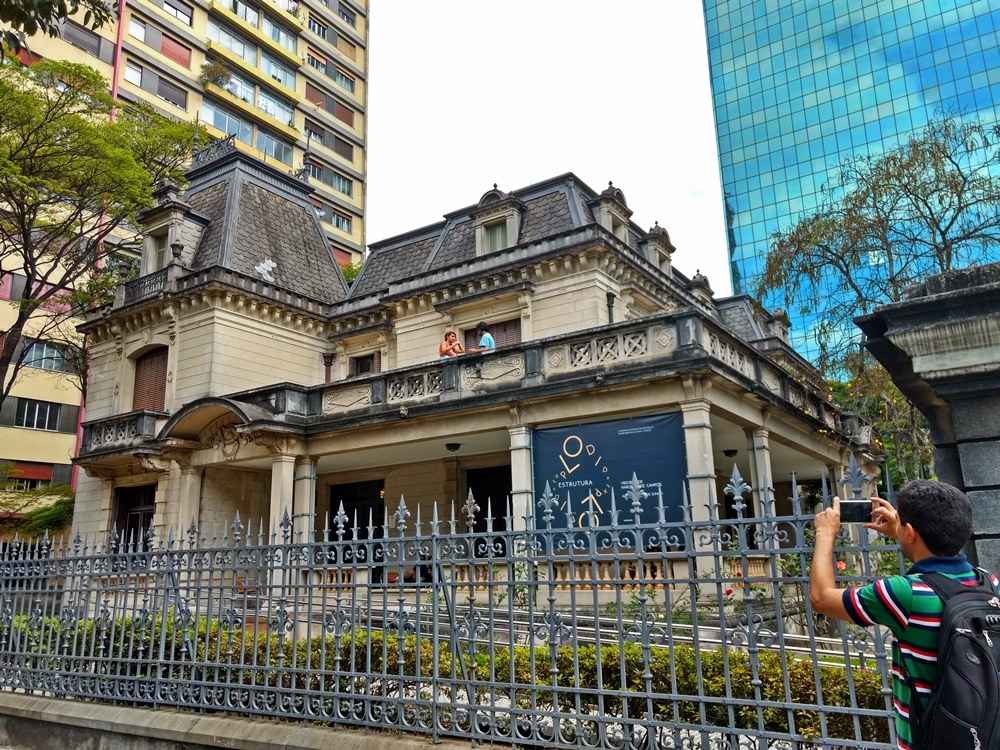 Casa das Rosas, antigo casarão de 1935, localizado na Avenida Paulista, em São Paulo.